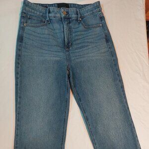 Women's White House Black Market Extra High Rise Relaxed Straight Jean Size 6S